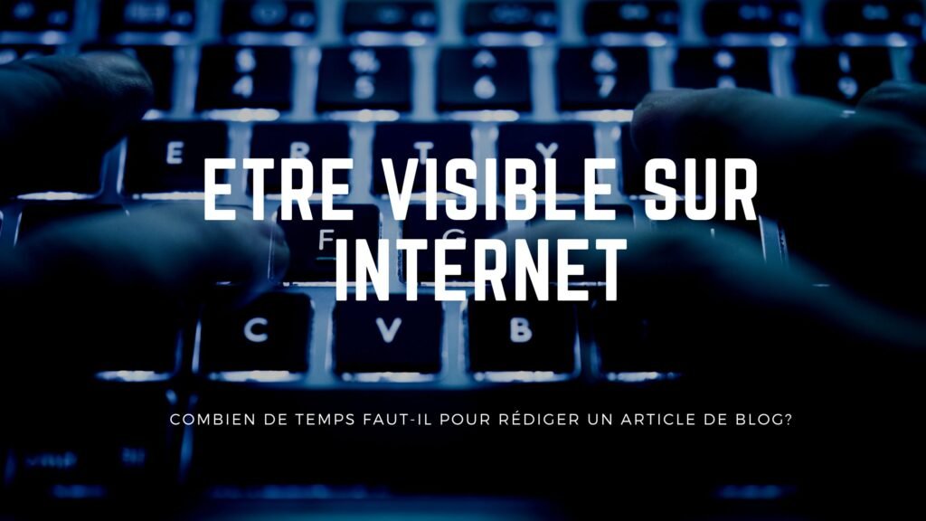 Combien de temps faut il pour rédiger un article de blog Millennium