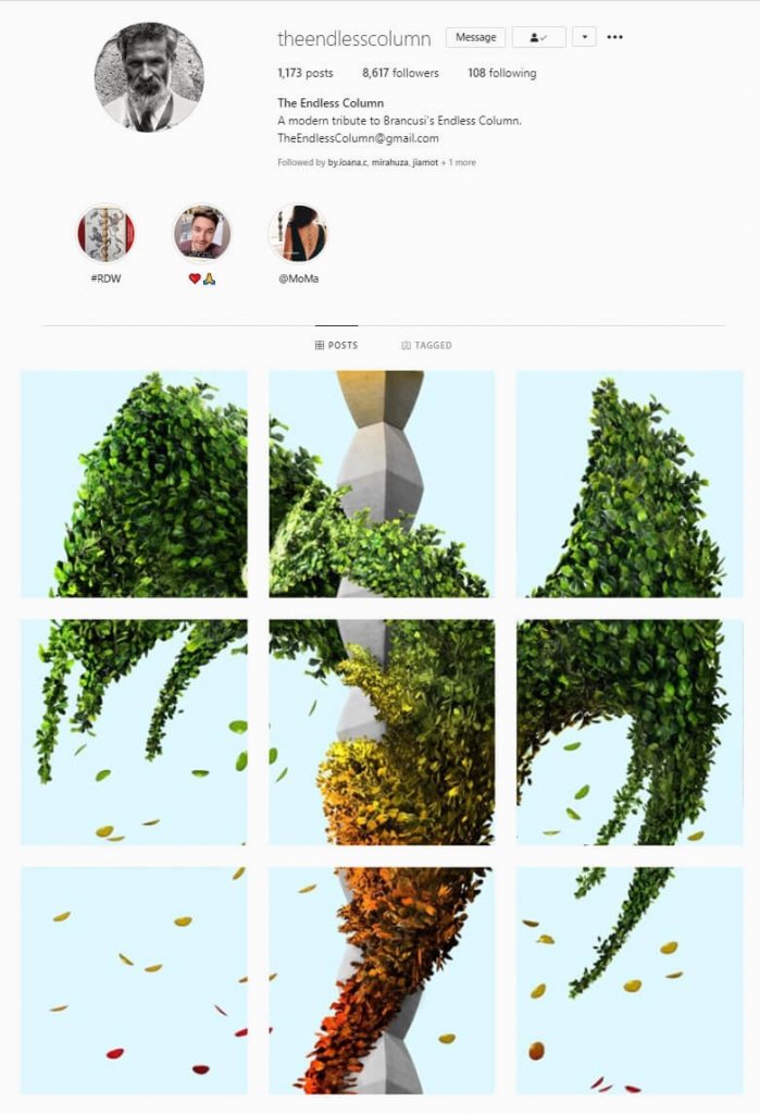 intagram feed Puzzle Grid Themes